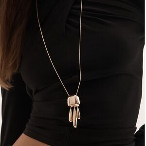 Brand new anthropology western 14k Gold plated Necklace